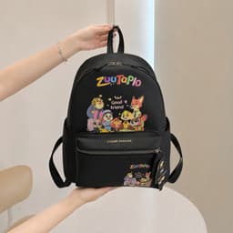 Balo Đi Học Nam Nữ Size 40 In Hình Hoạt Hình Cao Cấp – Balo Học Sinh Sinh Viên Đựng Laptop Form Đẹp Quai Êm Chống Thấm 6