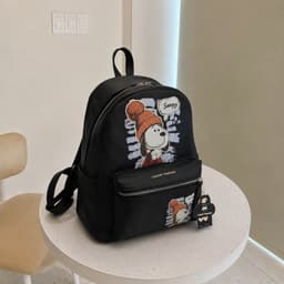 Balo Đi Học Nam Nữ Size 40 In Hình Hoạt Hình Cao Cấp – Balo Học Sinh Sinh Viên Đựng Laptop Form Đẹp Quai Êm Chống Thấm 5