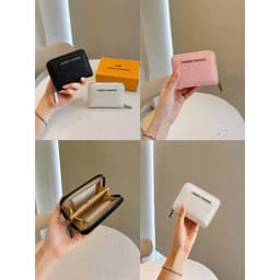 Ví Da Nữ Size 12 Fullbox Luxury Fashion Khóa Kéo Quanh Mini Cầm Tay Đựng Tiền Thẻ Card Cao Cấp 1