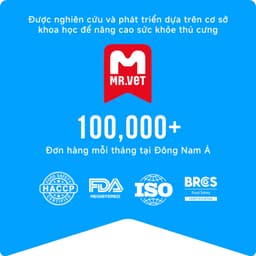 Pate Cho Mèo MR.VET Combo TIẾT KIỆM 48 Gói 70G 51% Thịt, Bổ Sung Protein,Taurine - MÉO CHÒ UNI 6