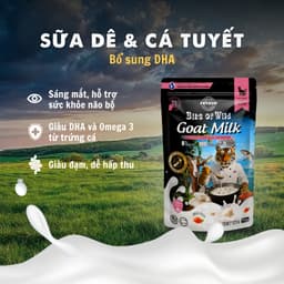 [COMBO 6 -12 GÓI MIX VỊ] Pate Bite of Wild GÓI 70G Công Thức Sữa Dê, Nguồn Đạm Tự Nhiên MÉO CHÒ UNI 4