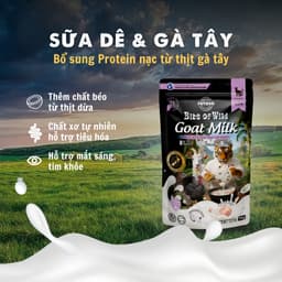 [COMBO 6 -12 GÓI MIX VỊ] Pate Bite of Wild GÓI 70G Công Thức Sữa Dê, Nguồn Đạm Tự Nhiên MÉO CHÒ UNI 5