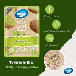COMBO TIẾT KIỆM 24 GÓI Pate Snappy Tom 70g MIX VỊ cho mèo phát triển toàn diện - Méo chò Uni 6