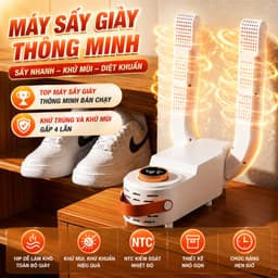 Máy Sấy Giày Gập Gọn Thông Minh, Sấy Nhanh Ổn Định Nhiệt, Khử Mùi Diệt Khuẩn UV 2