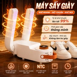 Máy Sấy Giày Gập Gọn Thông Minh, Sấy Nhanh Ổn Định Nhiệt, Khử Mùi Diệt Khuẩn UV 4