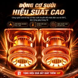 Máy Sấy Giày Gập Gọn Thông Minh, Sấy Nhanh Ổn Định Nhiệt, Khử Mùi Diệt Khuẩn UV 8