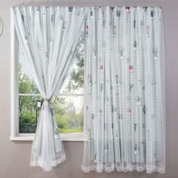 Rèm dán cửa sổ phòng khách.ngủ Melyhome nhiều mẫu đẹp không cần khoan đục.Tặng kèm miếng dán và dây 2