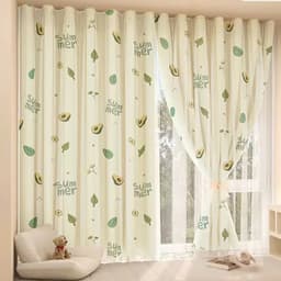 Rèm dán cửa sổ phòng khách.ngủ Melyhome nhiều mẫu đẹp không cần khoan đục.Tặng kèm miếng dán và dây 4