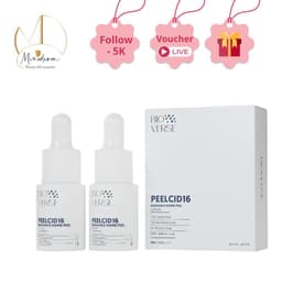 Tinh chất Bioverse PEELCID16 Radiance Home Peel hỗ trợ làm sạch sừng cũ, đều màu da 10ml 1