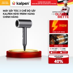 Máy sấy tóc 3 chế độ sấy KALPEN HD10 1900W hàng chính hãng 1