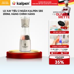 Lọ xay tiêu 2 ngăn KALPEN SB5 200ml hàng chính hãng 1
