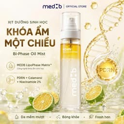 Xịt Dưỡng Ẩm 2 Pha MED:B PDRN Calamansi Oil Mist Hàn Quốc 120ml Dưỡng Ẩm Làm Da Căng Bóng Tự Nhiên 6
