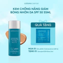 KEM CHỐNG NẮNG GIẢM BÓNG NHỜN DA SPF 50 COLORESCIENCE (Face Shield SPF 50 Matte) 55ml 1