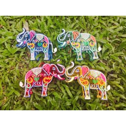 Đèn lồng giấy kiếng mini truyền thống hình cá chép, thỏ, gà trống, con bướm , đèn ông sao treo trang trí Trung Thu 8