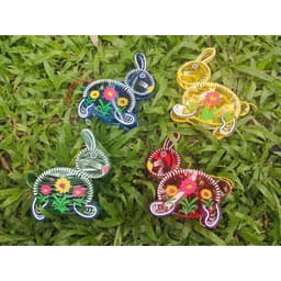 Đèn lồng giấy kiếng mini truyền thống hình cá chép, thỏ, gà trống, con bướm , đèn ông sao treo trang trí Trung Thu 4