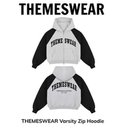 Tổng Hợp Hoodie Zip THEMESWEAR FROM BOXY Chất Nỉ Chân Cua Dày Dặn  Fulltag 3