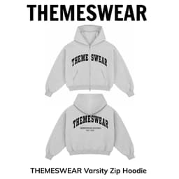 Tổng Hợp Hoodie Zip THEMESWEAR FROM BOXY Chất Nỉ Chân Cua Dày Dặn  Fulltag 4