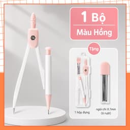Compa Chất Lượng Cao Vẽ Kỹ Thuật -  Bộ Compa Kèm Ngòi Chì Văn Phòng Phẩm cho học sinh home1511 5