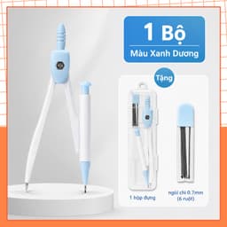 Compa Chất Lượng Cao Vẽ Kỹ Thuật -  Bộ Compa Kèm Ngòi Chì Văn Phòng Phẩm cho học sinh home1511 7