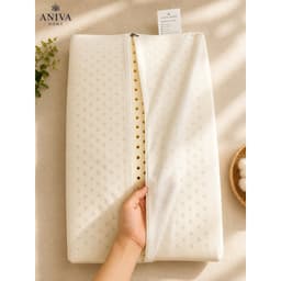 Gối Cao Su Thiên Nhiên Em Bé Aniva Bedding 27x44cm, 30x50cm - Thoáng Khí, Kháng Khuẩn, Êm Ái 6