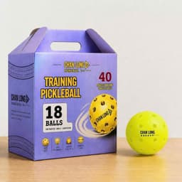 [CHÍNH HÃNG] Combo 18-36-54-90 Bóng Pickleball ChanLong 40 Lỗ Nhựa PE Nguyên Khối Chuẩn Thi Đấu Tập Luyện Cao Cấp 3