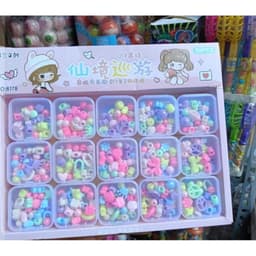 khay 30 hộp xâu vòng siêu đẹp cho bé gái 3