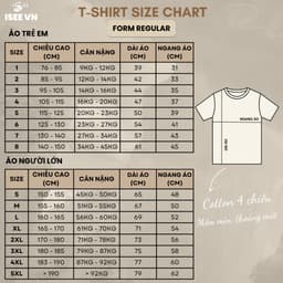 (9KG-100KG) Áo Phông Đồ Đôi Mẹ Và Bé ISEE VN Cotton 4 Chiều Cao Cấp In VỊT LÁI XE Form Regular Dành Cho Bé Và Người Lớn 6