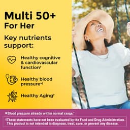 Vitamin tổng hợp cho phụ nữ Women's Multi 50+ chứng nhận USP Verified 90 viên : Nature Made 3