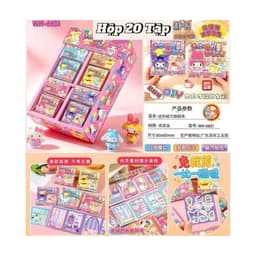 Hộp 20 bộ dán Sticker nhiều hình thú.... 3