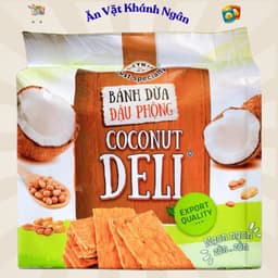 Bánh Dừa Nướng Coconut Deli Gói 170g - 180g - HÀNG CHÍNH HÃNG 4