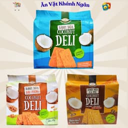 Bánh Dừa Nướng Coconut Deli Gói 170g - 180g - HÀNG CHÍNH HÃNG 1