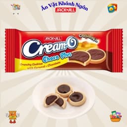 Bánh Quy Cream-O Choco Plus Thái Lan Đủ Vị Túi 312g - HÀNG CHÍNH HÃNG 5