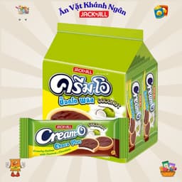 Bánh Quy Cream-O Choco Plus Thái Lan Đủ Vị Túi 312g - HÀNG CHÍNH HÃNG 3