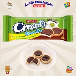 Bánh Quy Cream-O Choco Plus Thái Lan Đủ Vị Túi 312g - HÀNG CHÍNH HÃNG 4