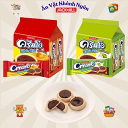 Bánh Quy Cream-O Choco Plus Thái Lan Đủ Vị Túi 312g - HÀNG CHÍNH HÃNG 2
