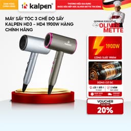 Máy sấy tóc 3 chế độ sấy Kalpen HD3-HD4 1900W hàng chính hãng 1
