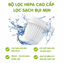 Máy Hút Bụi Cầm Tay Không Dây Sạc USB Tamashio GD47 - Máy Hút Bụi Mini Cầm Tay Không Dây ÔTô Nhà Cửa 2