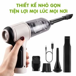 Máy Hút Bụi Cầm Tay Không Dây Sạc USB Tamashio GD47 - Máy Hút Bụi Mini Cầm Tay Không Dây ÔTô Nhà Cửa 3