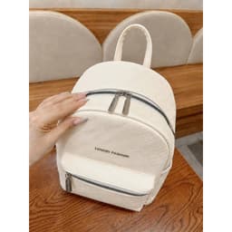 Balo Da Dập Chữ Luxury Fashion Size 40 Cao Cấp – Balo Đi Học Đi Chơi Đi Làm Nhiều Màu Đựng Vừa Laptop 14 Inch 9