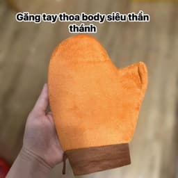 Găng tay thoa kem dưỡng thể body 2 mặt mềm mịn giúp thoa đều hơn không bết dính tay 2