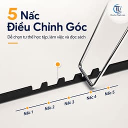 [Tặng bình giữ nhiệt & Kẹp giấy] Bàn Gấp Gọn Đa Năng Để Laptop Trên Giường, Bàn Học Đọc Sách Có Khay 7