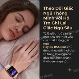 [TẶNG 2 MIẾNG DÁN MÀN HÌNH] Haylou RS4 Plus Đồng Hồ Thông Minh AMOLED 1.78 inch, đo nhịp tim, SpO2 3