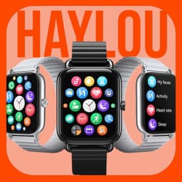[TẶNG 2 MIẾNG DÁN MÀN HÌNH] Haylou RS4 Plus Đồng Hồ Thông Minh AMOLED 1.78 inch, đo nhịp tim, SpO2 1