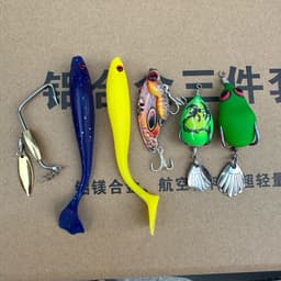 Combo mồi câu lure đa năng, câu nổi- lửng- đáy 8