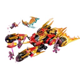 [ Pre Oder ] Đồ chơi mô hình lắp ghép Xe Kai"s Golden Dragon Raider - 624pcs 3