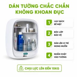 Hộp Đựng Đồ Y Tế Gia Đình Hokori Chống Ẩm GD85 - Hộp Treo Giấy Vệ Sinh Hokori Chống Thấm Nước 5