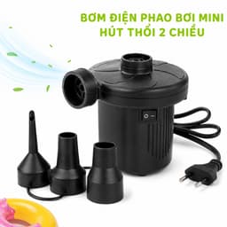 Máy Bơm Điện Cầm Tay Hai Chiều Kèm Ba Đầu GD88 - Bơm Điện Đa Năng 220V Hút Thổi Mạnh Du Lịch 2