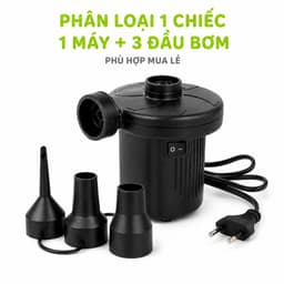 Máy Bơm Điện Cầm Tay Hai Chiều Kèm Ba Đầu GD88 - Bơm Điện Đa Năng 220V Hút Thổi Mạnh Du Lịch 8