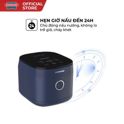 Nồi Cơm Điện Tử Sunhouse SHD8916 1.8L Chính Hãng | Công Nghệ Fuzzy Logic | 8 Chức Năng | Hẹn Giờ 24H | Lòng Nồi Siêu Dày 2