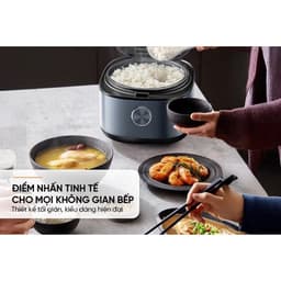 Nồi Cơm Điện Tử Sunhouse SHD8916 1.8L Chính Hãng | Công Nghệ Fuzzy Logic | 8 Chức Năng | Hẹn Giờ 24H | Lòng Nồi Siêu Dày 7